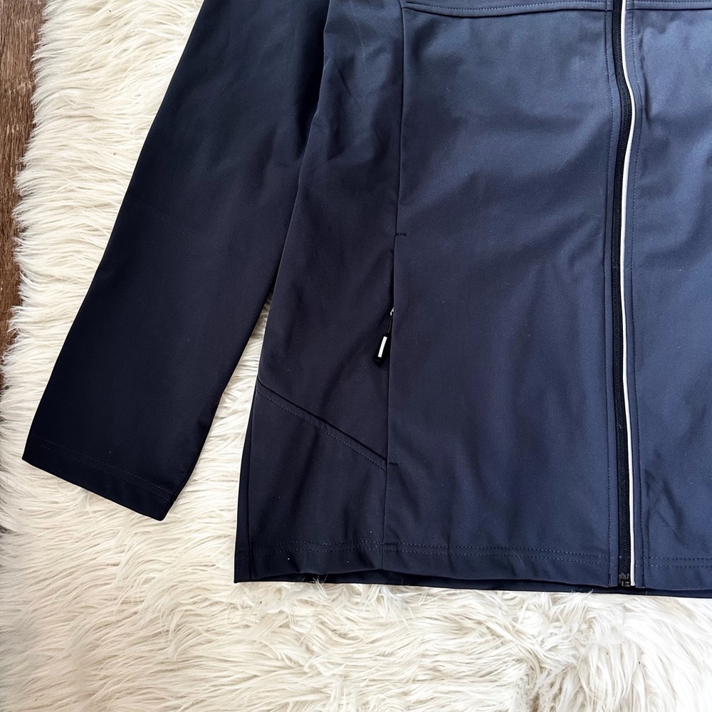 NEW Uhaul Mens Jacket Gray Charcoal Size XL Full Zip Reflective Employee Work - Picture 3 of 8